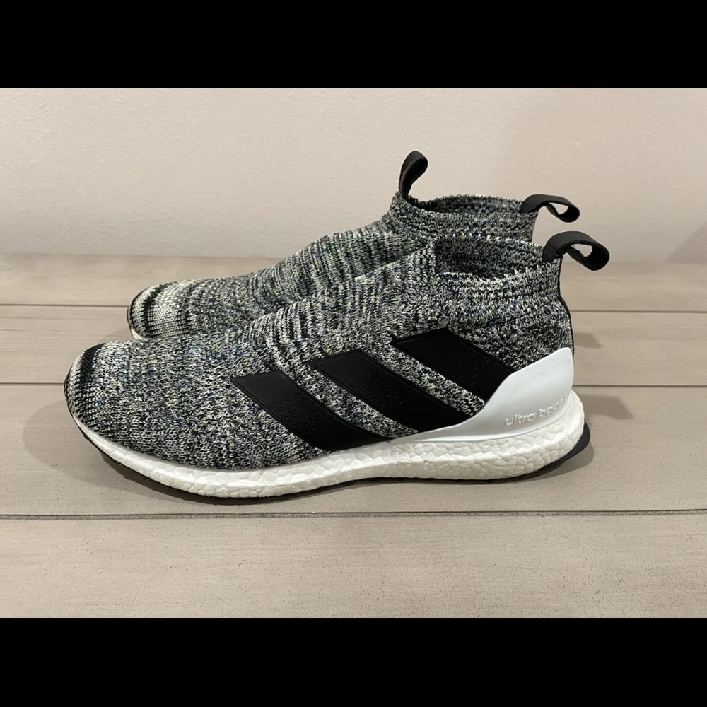 Adidas A16+ Ultra Boost Black White OREO MultiColor Men’s Shoe size 11